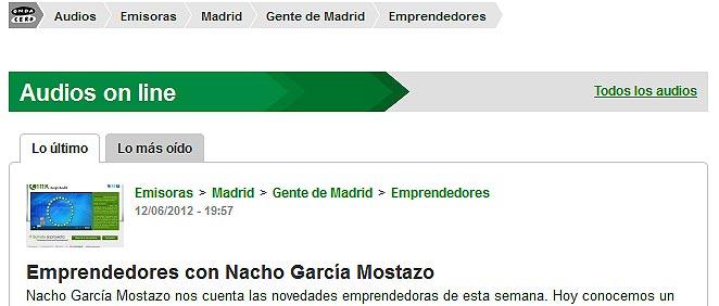 Audio emprendedores con Nacho García