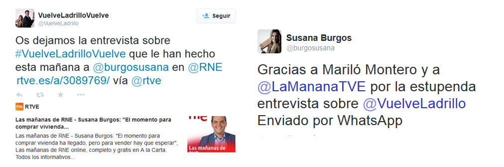 Tweets de Susana Burgos